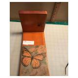 Homemade Wooden Butterfly Shelf