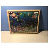 Framed Fish/Seahorse Puzzle