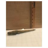 Alligator Carved Wooden Pen