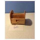 Wooden Carousel Letter Organizer (Heart)