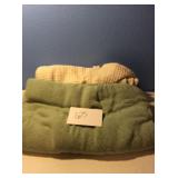 Bag of Blankets (Light Green & Beige) (2)