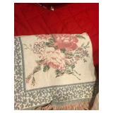 Pink Rose Throw