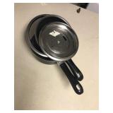 T-Fal Ultrabase 10pc set Pots & Pans (3 pots