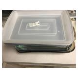 (3) 13x9 Cake Pans w/ lids