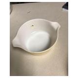 yellow Pyrex Baking Dish