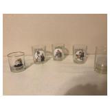 Set of 5 Glasses