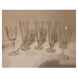 Set of  5 Assorted Glasses