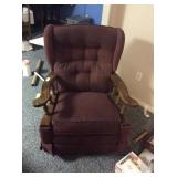 Burgandy La Z Boy Recliner