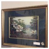 Medium R.C. Davis Magnolia Framed Print