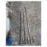 3 Long Clamps
