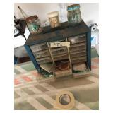 Tool Storage Drawers filled with Sliced Gems