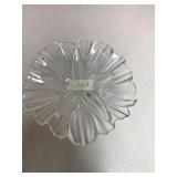 Glass Cookie Pedastal Serving Dish