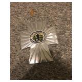 Silver Butterfly Cross