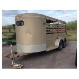 Bumper Pull Livestock Trailer