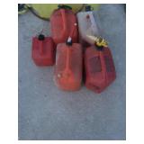 5 Gas Containers