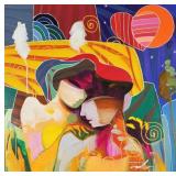 TADEO ZAVALETA ACRYLIC ON CANVAS PAINTING