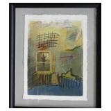 T. L. LANGE MIXED MEDIA & COLLAGE ABSTRACT