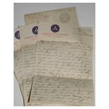 WWI LOVE LETTERS FROM PATTERSON TO ALTHA