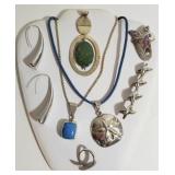 MEXICAN TAXCO STERLING SILVER JEWERY COLLECTION