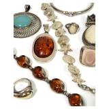 STERLING SILVER JEWELRY COLLECTION