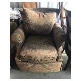 Set of 2 Custom Upholstered Club Chairs