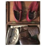 Lot of Antique Baby Shoes Lot of Antique Baby Shoes