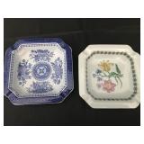 Lot of 2 Spode Ashtrays Lot of 2 Spode Ashtrays