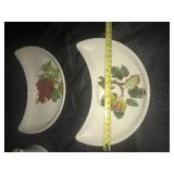 Crescent Shaped Dishes Crescent Shaped Dishes