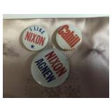 Vintage policital buttons Vintage policital buttons