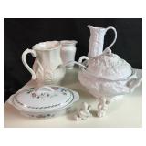Lot of White Porcelain Lot of White Porcelain
