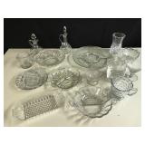 Lot of Clear Glass