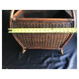 Rattan Magazine Rack