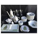 Mixed Lot of Nikko & Spode Christmas Dishes