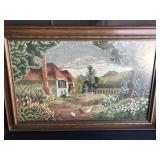 Framed Needlepoint Framed Needlepoint