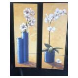 Pair of Framed Floral Prints Pair of Framed Floral Prints
