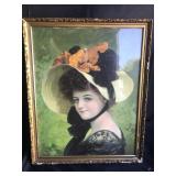 Framed Victorian Lithograph 2