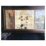 Framed print - flowers Framed print - flowers