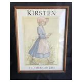 Vintage American Girl Poster - Kirsten