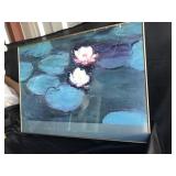 Framed Monet Print - Broken Frame