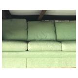 Sherrill Furniture Custom Upholstered Sofa - Green Sherrill Furniture Custom Upholstered Sofa - Green