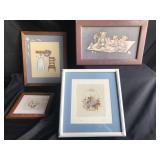 Lot of Small Wall Art Lot of Small Wall Art