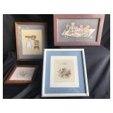 Lot of Small Wall Art