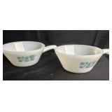 Vintage Fire King Bowls with Handles Vintage Fire King Bowls with Handles