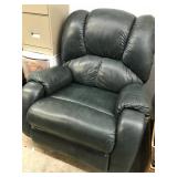 Green Leather Recliner