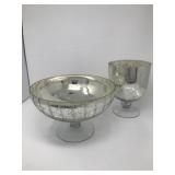 Pottery Barn Mercury Glass Bowls Pottery Barn Mercury Glass Bowls