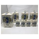 Vintage Czech Spice Canisters Vintage Czech Spice Canisters