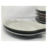 Lot of Vintage Hall Pottery Au Gratin Dishes #529 Lot of Vintage Hall Pottery Au Gratin Dishes #529