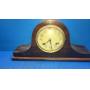 Wood clock. No key
