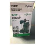 Sump submersible sump pump