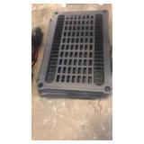 Plastic shelving missing legs
